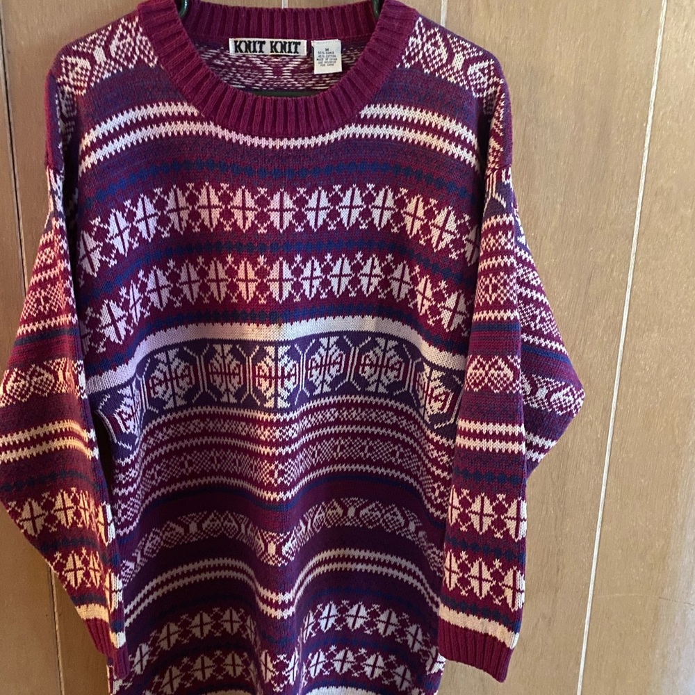 VINTAGE Knit Knit Sweater